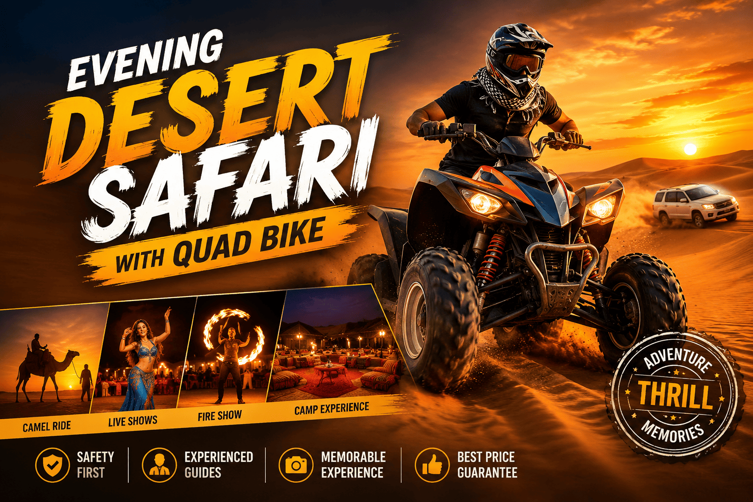 Evening Quad Bike