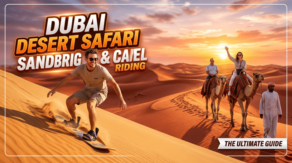Sandboarding & Camel Riding