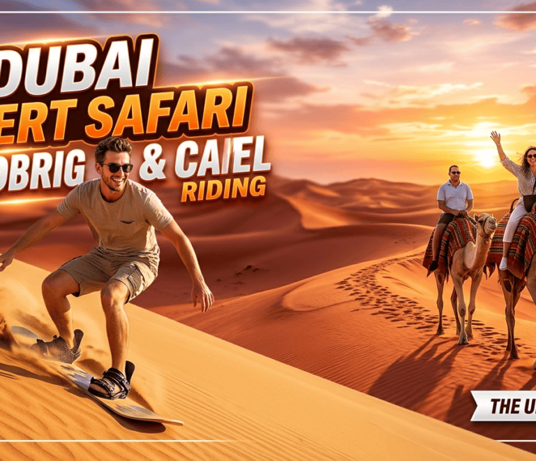 Sandboarding & Camel Riding