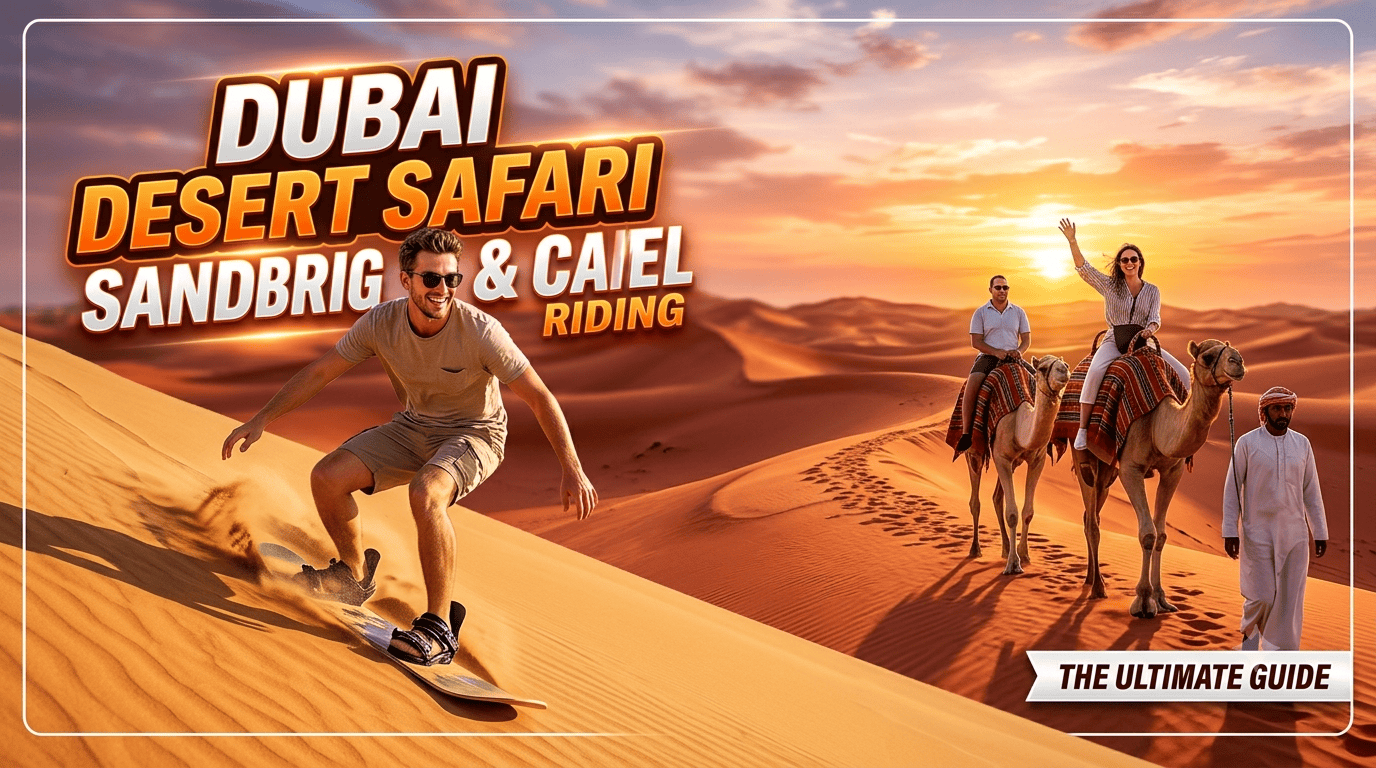 Sandboarding & Camel Riding